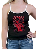 Marvel Deadpool Close Heart Pool Womens Cami