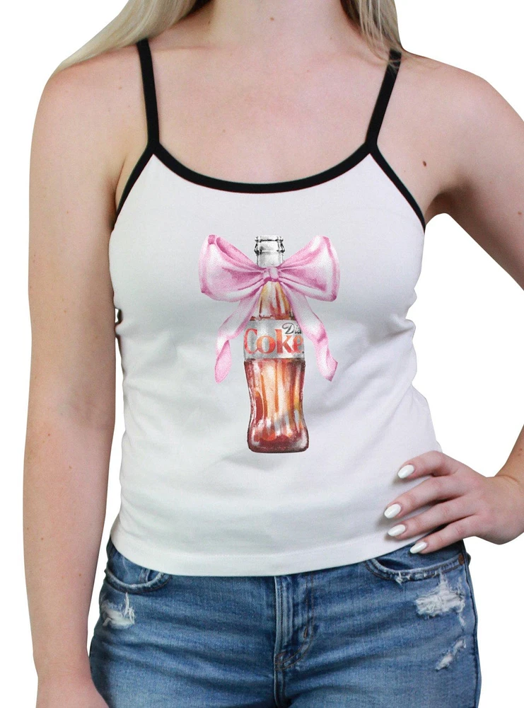 Coca-Cola Bow Bottle Womens Cami