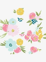 Exploded Floral Pink Wall Decals