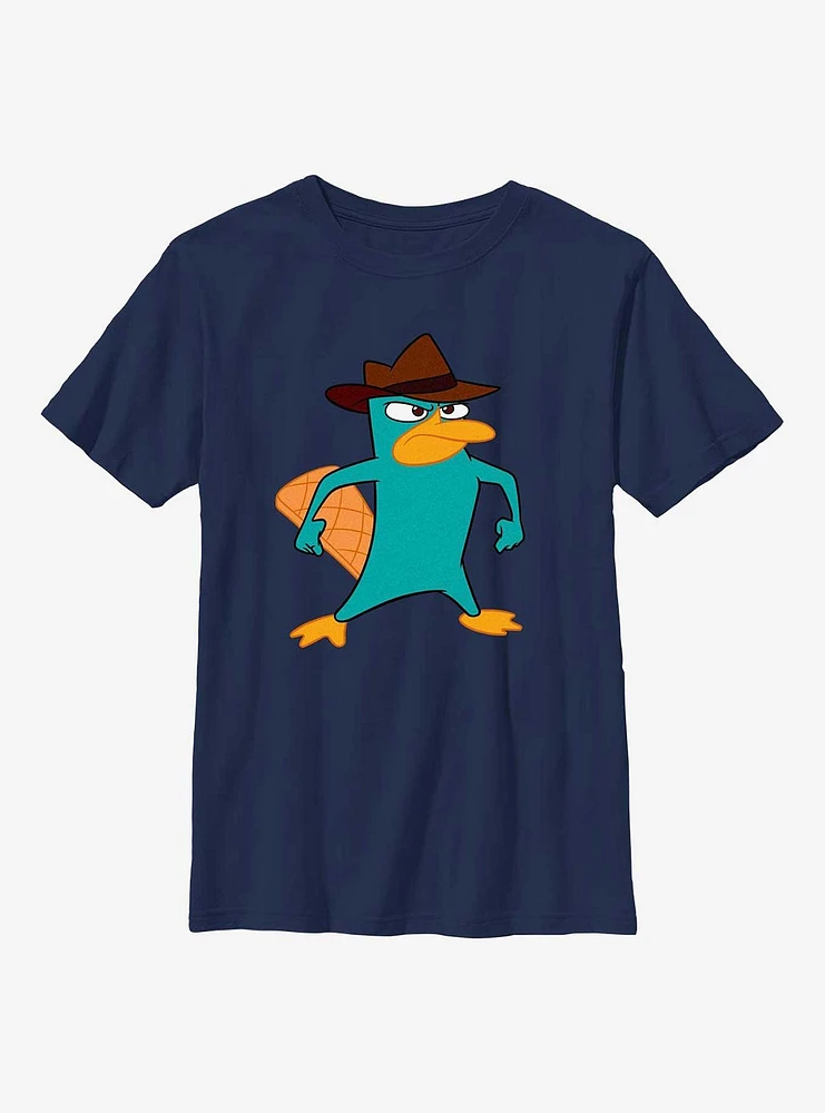 Phineas And Ferb Ridin Solo Youth T-Shirt
