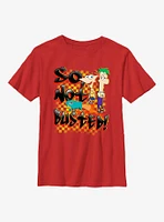 Phineas And Ferb So Not Busted Youth T-Shirt