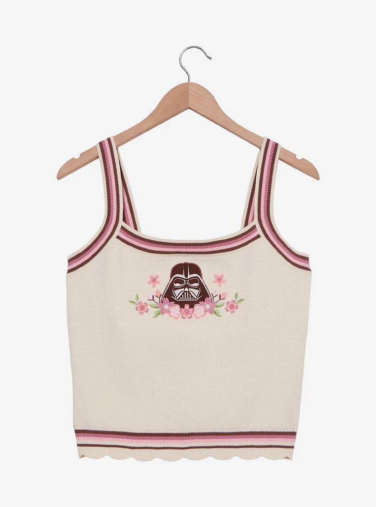 Star Wars Darth Vader Floral Women's Knit Tank — BoxLunch Exclusive