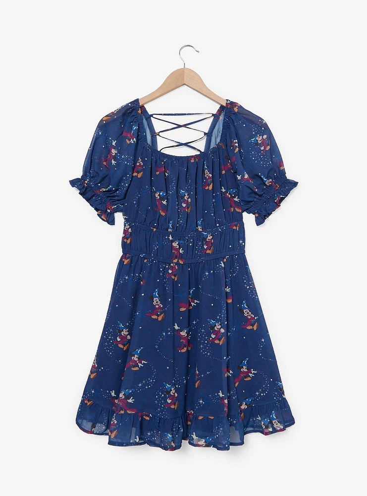 Disney Fantasia Sorcerer Mickey Mouse Dress — BoxLunch Exclusive