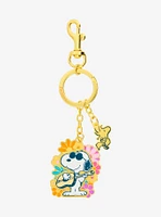 Peanuts Snoopy Joe Cool Multi Charm Keychain — BoxLunch Exclusive