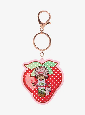 Strawberry Shortcake Strawberry Pegboard & Pin Keychain - BoxLunch Exclusive