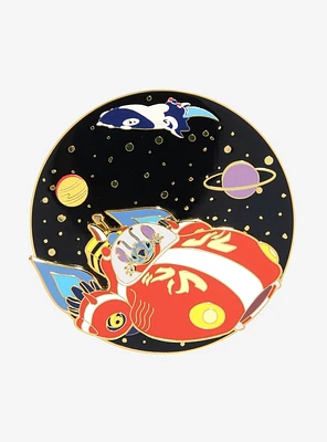 Loungefly Disney Lilo & Stitch Red One Spinning Limited Edition Enamel Pin — BoxLunch Exclusive