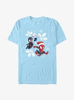 Marvel Spider People Snow T-Shirt