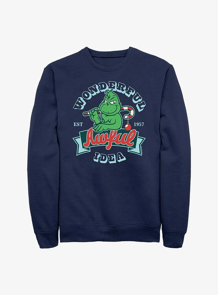 Dr Seuss Wonderful Awful Idea Sweatshirt