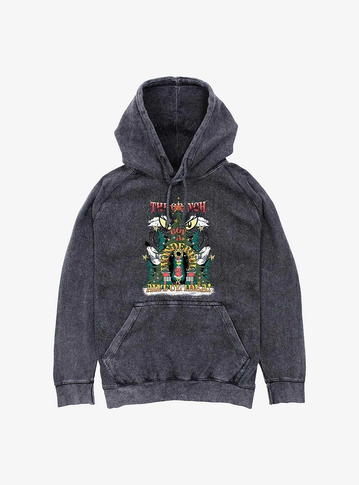 Dr Seuss Got A Wonderful Awful Idea Mineral Wash Hoodie