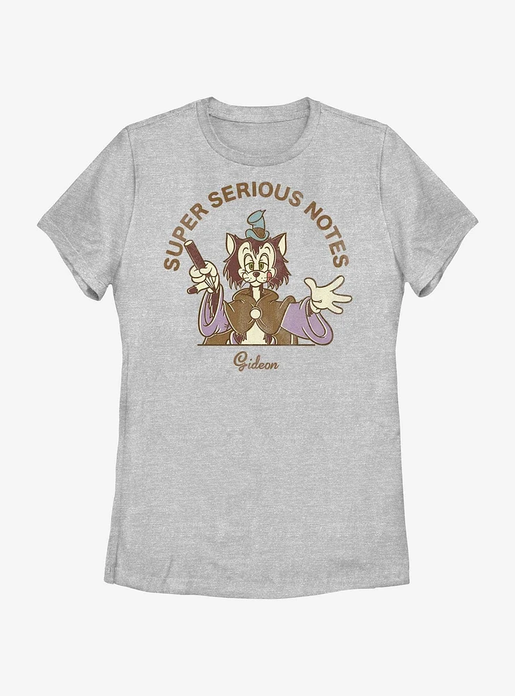 Disney Pinocchio Super Serious Gideon Womens T-Shirt