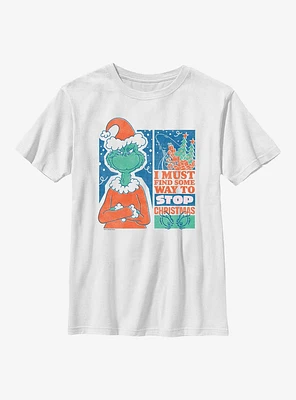 Dr Seuss Must Stop Christmas Youth T-Shirt