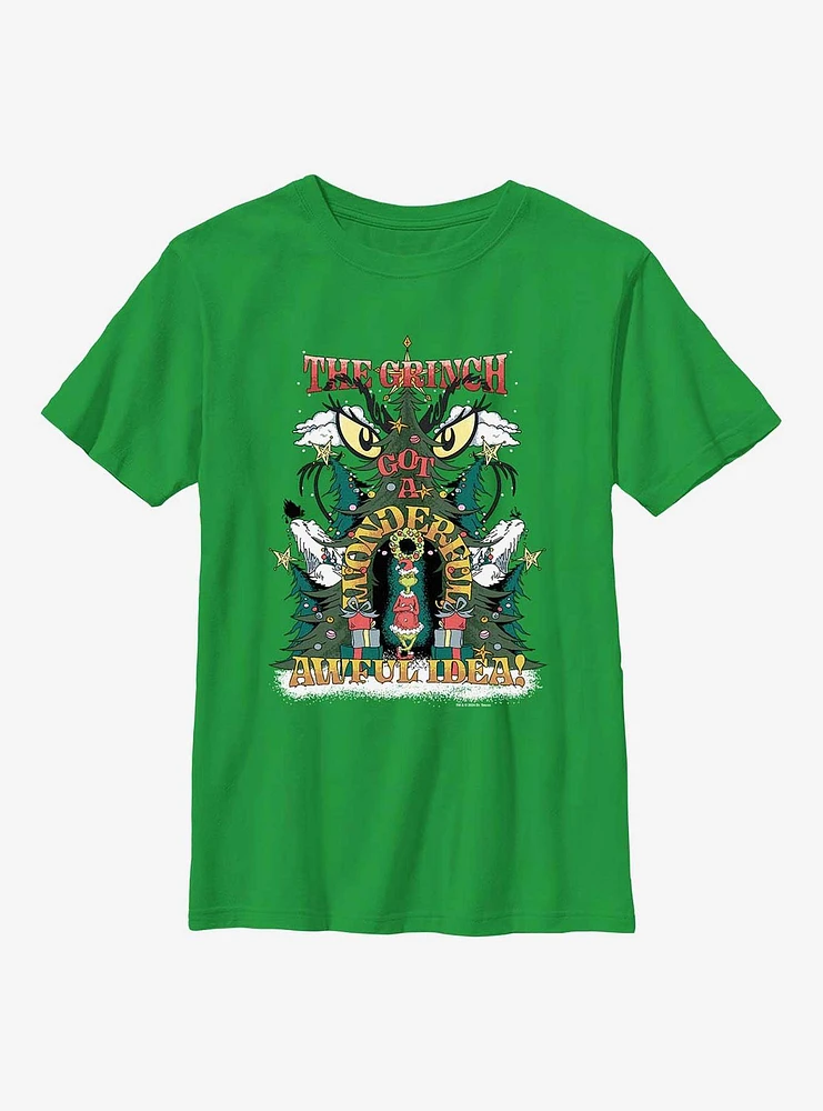 Dr Seuss Got A Wonderful Awful Idea Youth T-Shirt