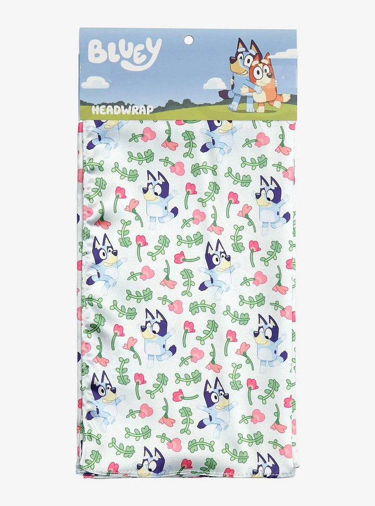 Bluey Floral Allover Print Bandanna - BoxLunch Exclusive