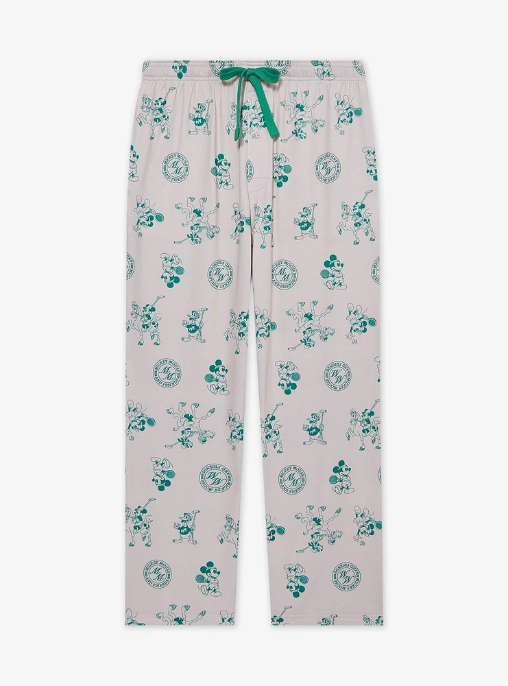 Disney Mickey Mouse & Friends Country Club Allover Print Sleep Pants - BoxLunch Exclusive