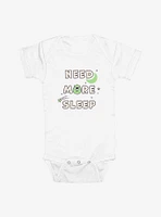 Disney Pixar Monsters Inc Need More Sleep Infant Bodysuit