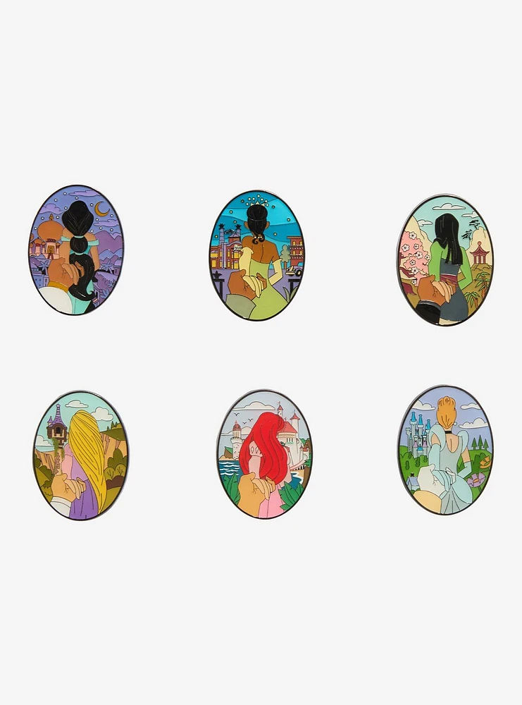 Loungefly Disney Princess Hand Holding Blind Assorted Enamel Pin — BoxLunch Exclusive