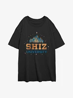 Wicked Shiz University Womens Oversized T-Shirt