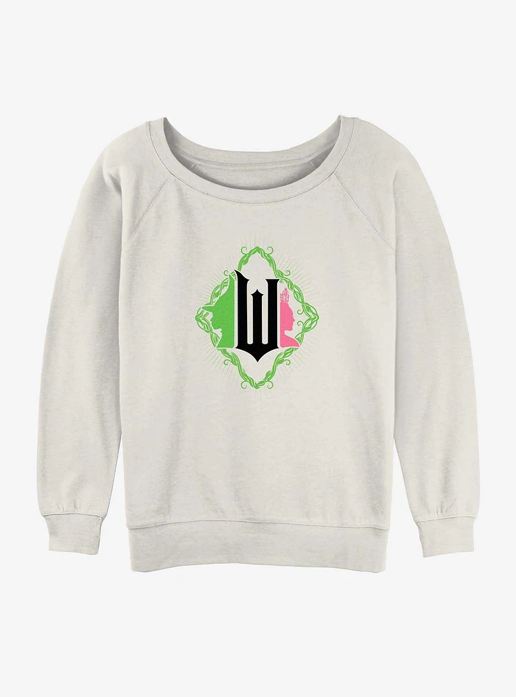 Wicked Dual Icons Womens Slouchy Sweatshirt