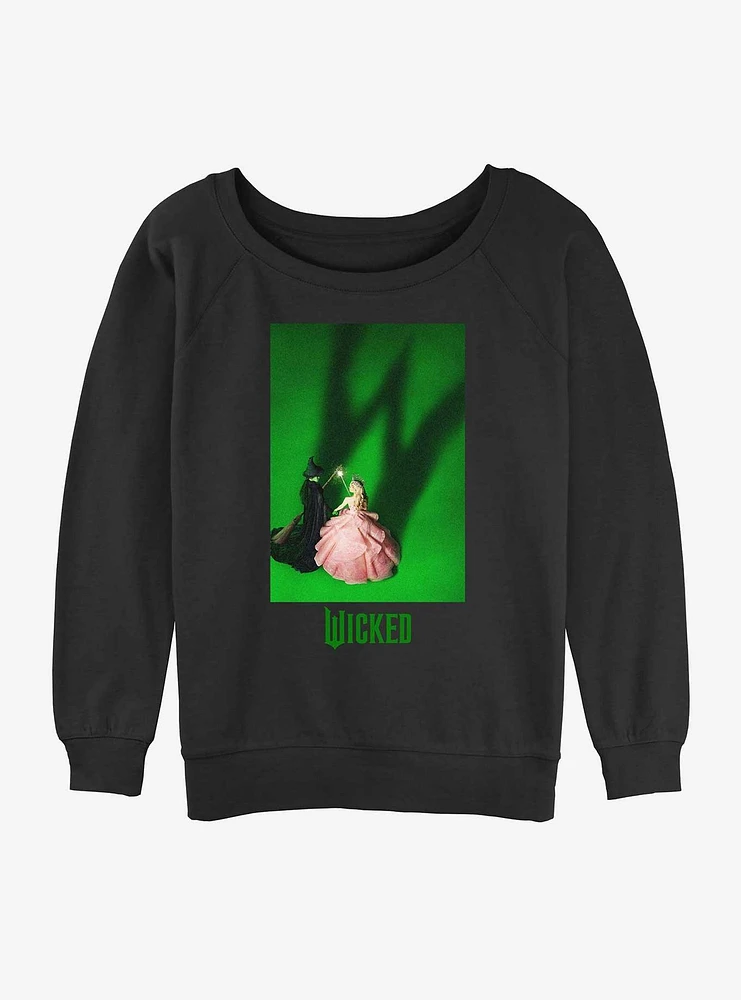 Wicked Poster Womens Slouchy Sweatshirt