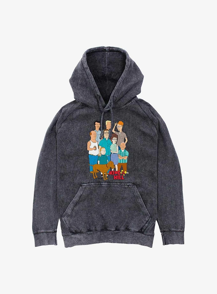 King Of The Hill All Together Mineral Wash Hoodie