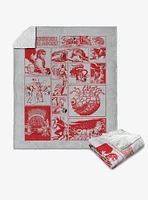 Dungeons & Dragons Characters Silk Touch Sherpa Throw Blanket