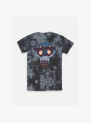 Skeleton Crew Kids And Ship Tie-Dye T-Shirt