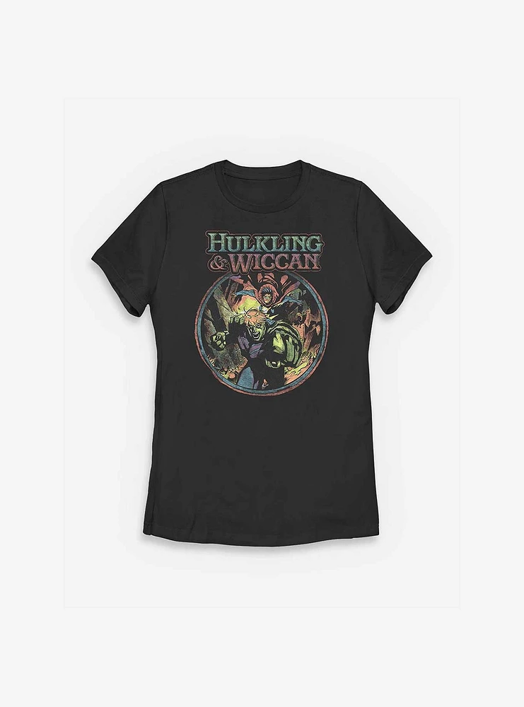 Marvel Wiccan & Hulkling Womens T-Shirt