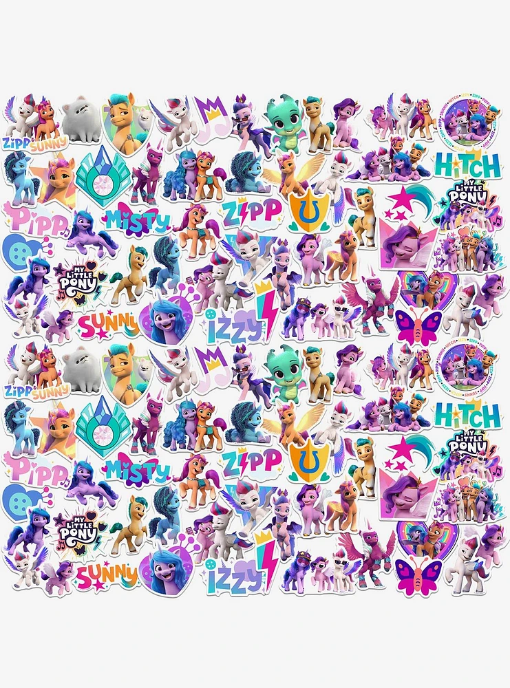 My Little Pony: Make Your Mark 100ct Vinyl Stickers Variety Pack