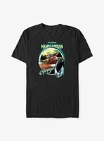 Star Wars The Mandalorian Grogu Chrome T-Shirt