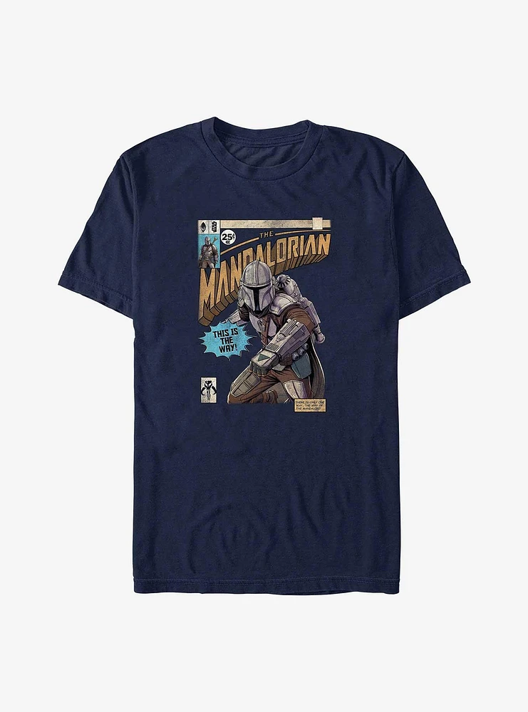 Star Wars The Mandalorian Comic T-Shirt