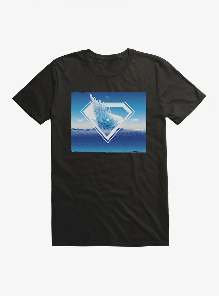 DC Superman Arctic Fortress Of Solitude T-Shirt