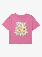 Disney The Lion King Jungle Crew Youth Girls Boxy T-Shirt