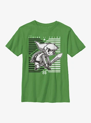 The Legend Of Zelda Brave Link Youth T-Shirt