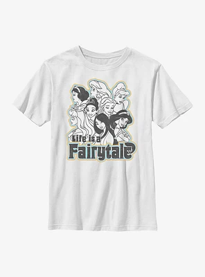 Disney Princesses Life Is A Fairytale Youth T-Shirt