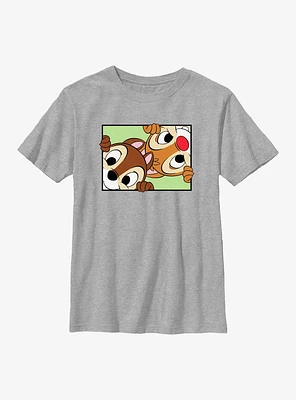 Disney Chip 'N' Dale Peek Box Youth T-Shirt
