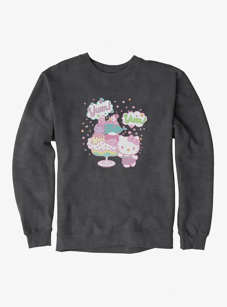 Hello Kitty Kawaii Vacation Dessert Time Sweatshirt