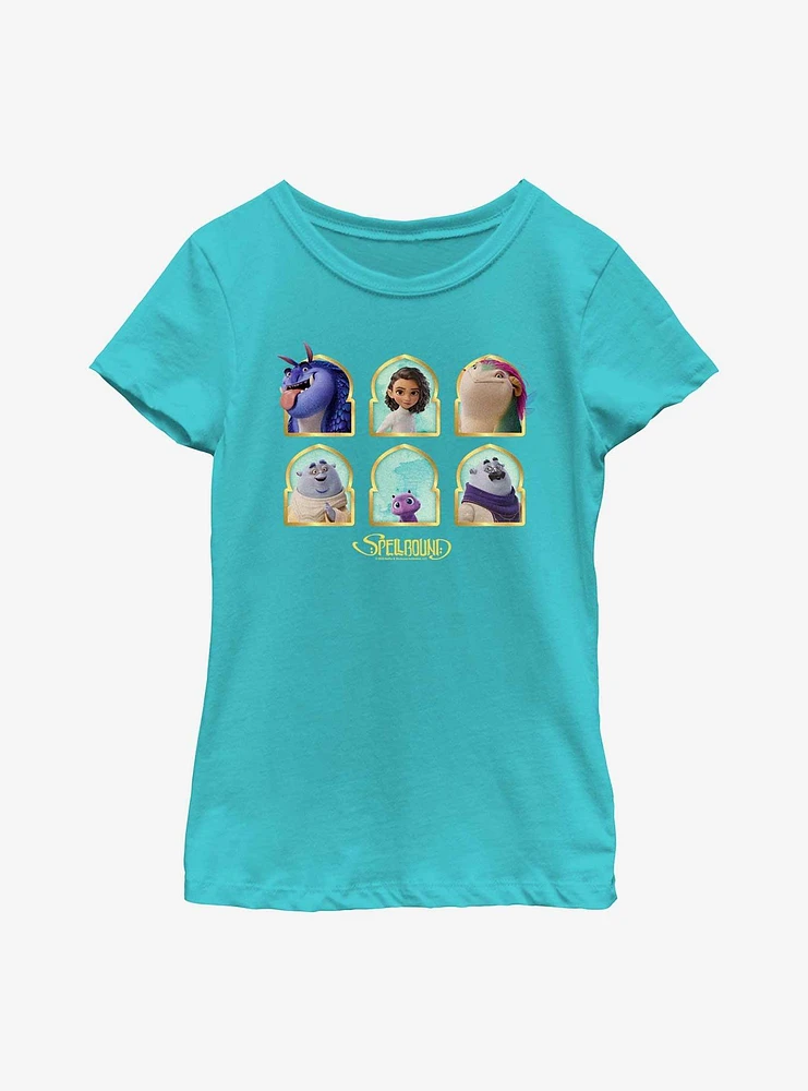 Spellbound Characters Youth Girls T-Shirt