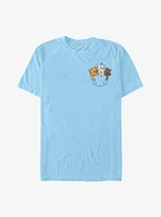 Disney The Aristocats Kitten Trio Faux Pocket T-Shirt
