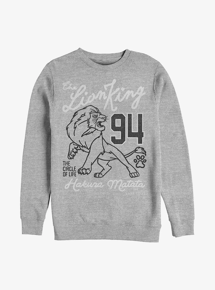 Disney The Lion King 94 Line Sweatshirt