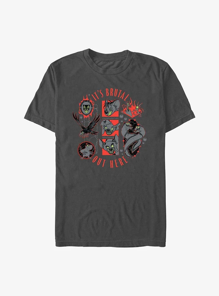 Disney Villains Brutal Out There T-Shirt