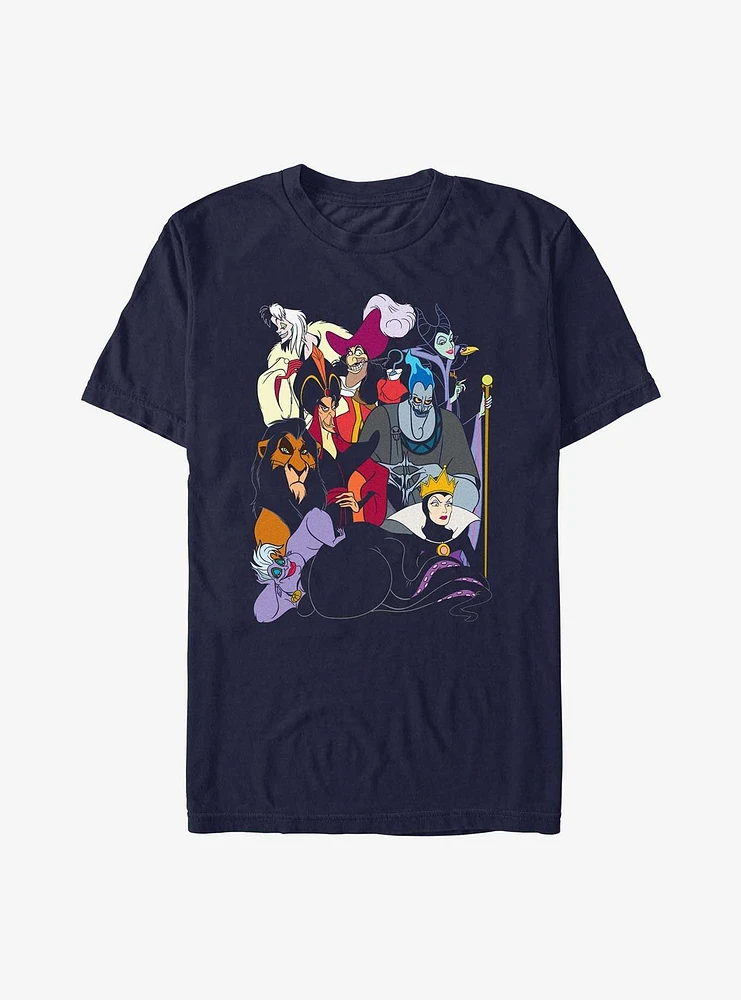 Disney Villains Stack T-Shirt