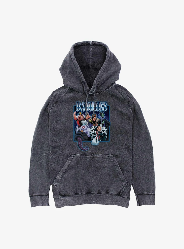 Disney Villains Baddies Mineral Wash Hoodie