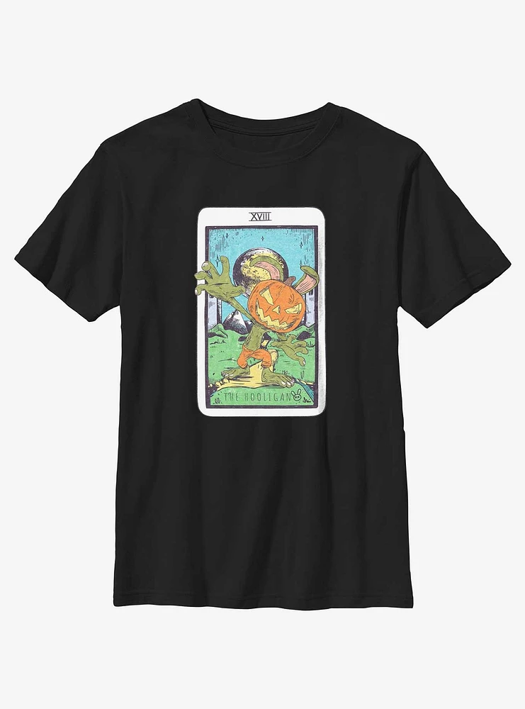 My Pet Hooligan Pumpkin Head Card Youth T-Shirt