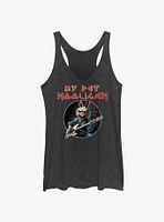 My Pet Hooligan Rock Out Rabid Bunny Womens Tank Top