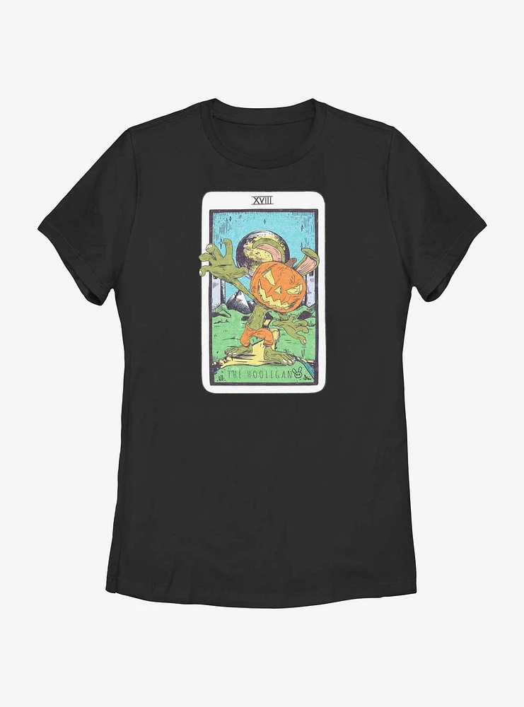 My Pet Hooligan Pumpkin Head Card Womens T-Shirt