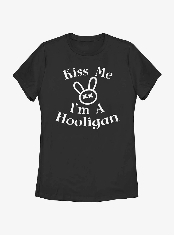 My Pet Hooligan Kiss Me I'm A Womens T-Shirt