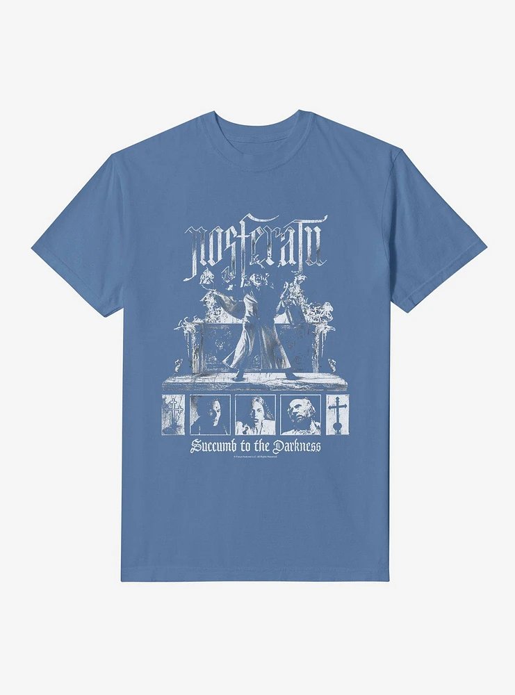 Nosferatu Succumb To The Darkness Garment Dye T-Shirt