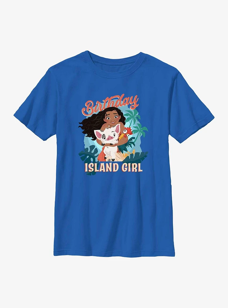 Disney Moana Adventure Bday Youth T-Shirt