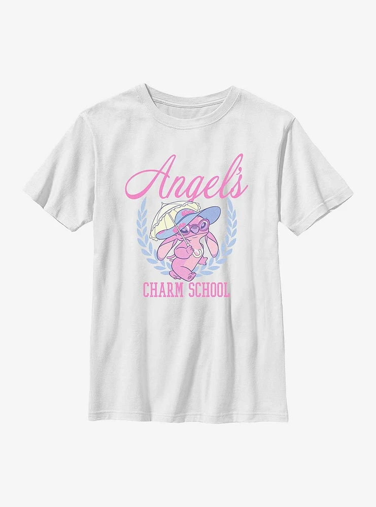 Disney Lilo & Stitch Angel Charm School Youth T-Shirt
