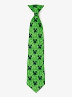 Minecraft Creeper Green Boy's Tie